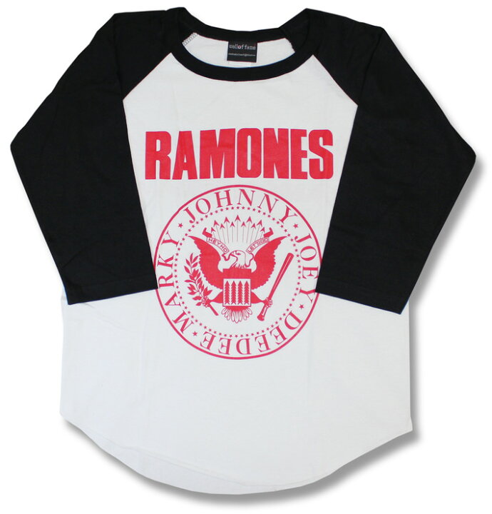 楽天市場】RAMONES ラモーンズ ラグラン Tシャツ ベースボール 七分袖 