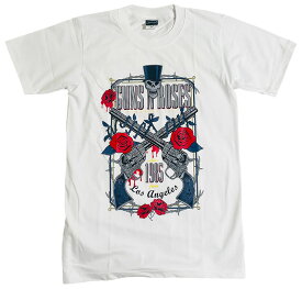 GUNS N' ROSES Tシャツ ガンズアンドローゼズ ガンズ・アンド・ローゼズ Tシャツ GN'R ロックTシャツ バンドTシャツ ROCK BAND T-SHIRTS メンズ レディース バンド tシャツ ロックテイスト