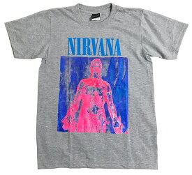 ニルバーナ Tシャツ ニルヴァーナ Nirvana Tシャツ sliver スリヴァー UVER バンド tシャツ ロック tシャツ バンt ロックファッション ユニセックス