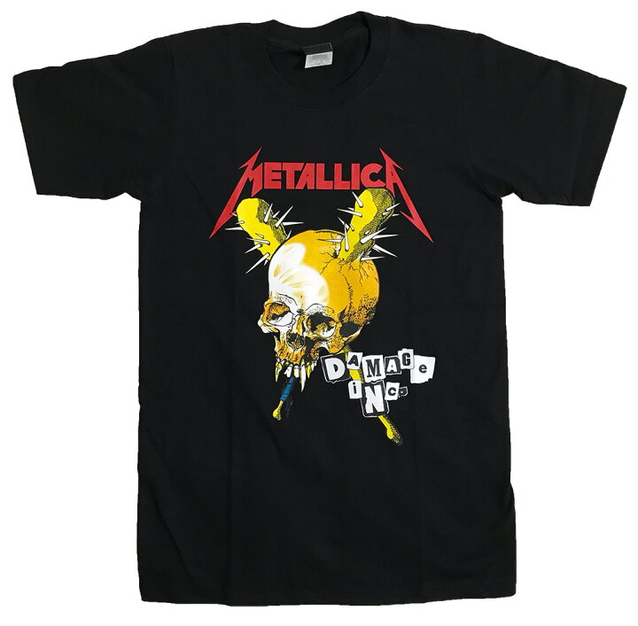 楽天市場】Metallica Tシャツ メタリカ ロックTシャツ バンド Tシャツ 
