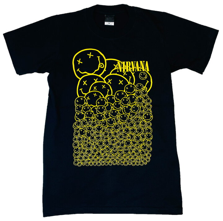 楽天市場】Nirvana tシャツ ニルヴァーナ Tシャツ ニルバーナ バンドT 