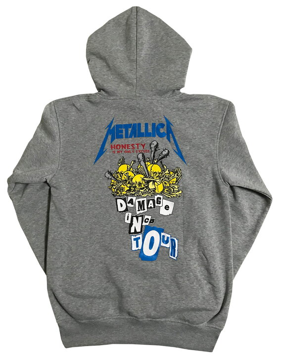 楽天市場】metallica パーカー メタリカ バンド パーカー ロック 