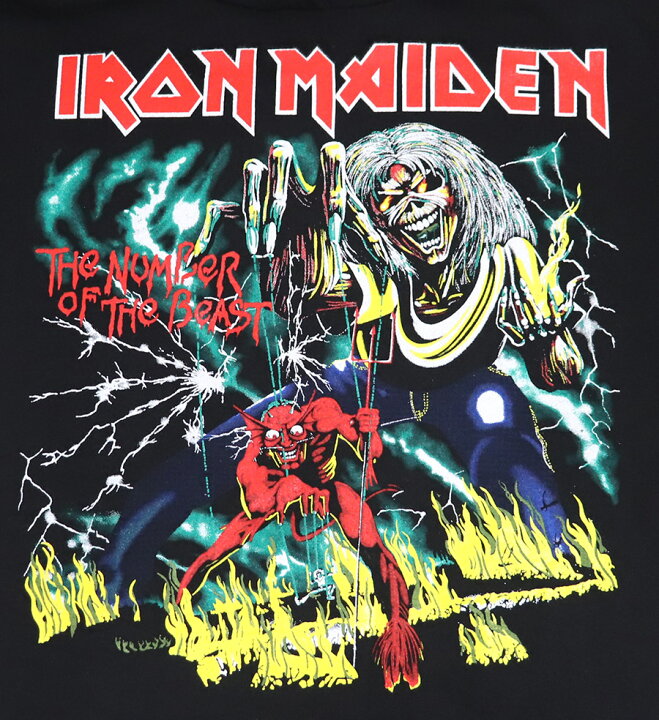 楽天市場】IRON MAIDEN パーカー アイアン・メイデン パーカー 