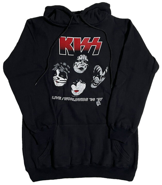 楽天市場】KISS パーカー キッス パーカー ロックパーカー バンド 