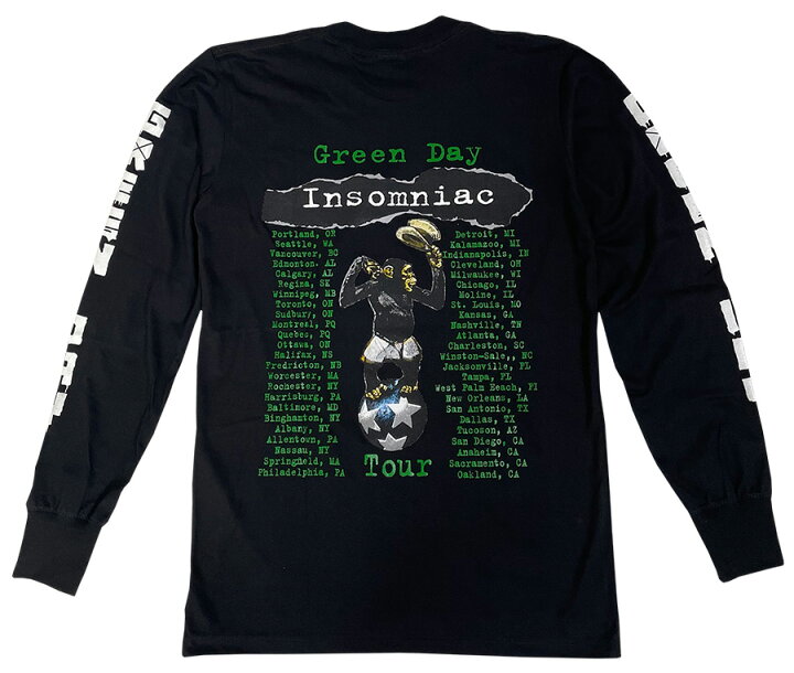 楽天市場】GREEN DAY Tシャツ グリーン・デイ GREENDAY グリーンデイ 