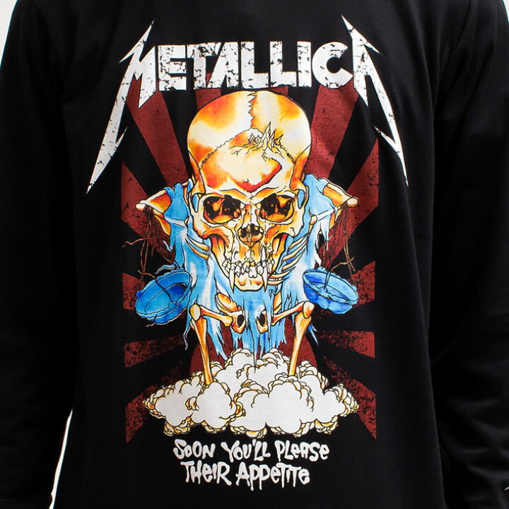 楽天市場】メタリカ tシャツ 長袖 ロンT metallica ロンT バンドT 