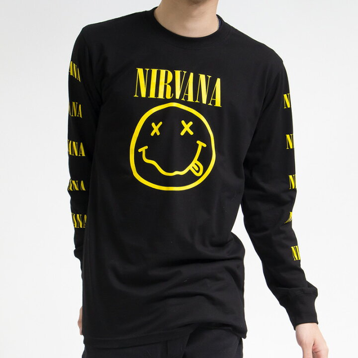 楽天市場】ニルヴァーナ tシャツ ロンT 長袖 nirvana ニルバーナ t  