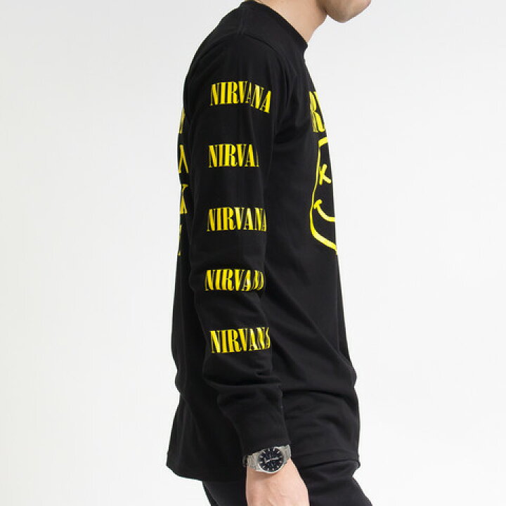 楽天市場】ニルヴァーナ tシャツ ロンT 長袖 nirvana ニルバーナ t 