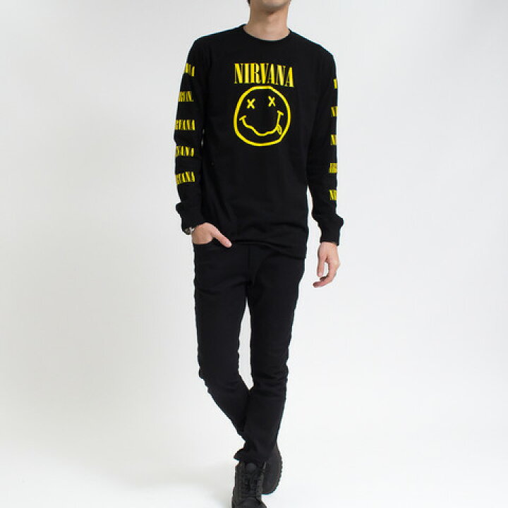 楽天市場】ニルヴァーナ tシャツ ロンT 長袖 nirvana ニルバーナ t 