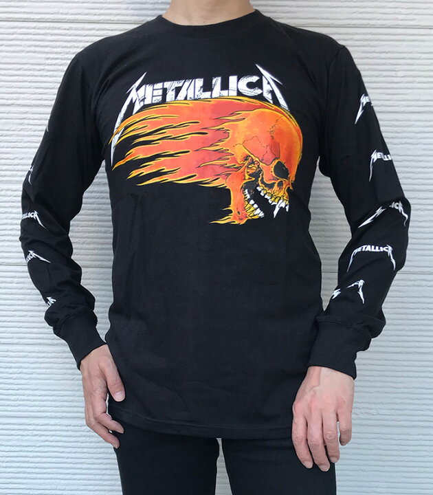 楽天市場】メタリカ 長袖 ロンT metallica tシャツ ロングスリーブ 