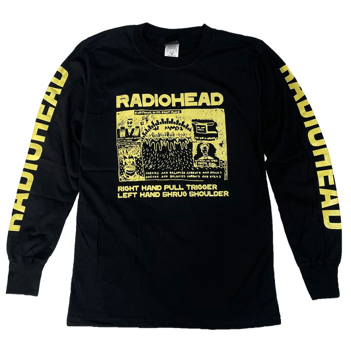 楽天市場】レディオヘッド Tシャツ RADIOHEAD ロングスリーブTシャツ 