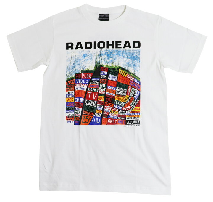楽天市場】RADIOHEAD レディオヘッド Tシャツ バンドTシャツ ロックT 