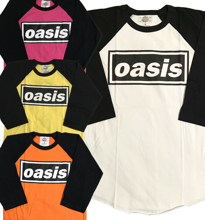 楽天市場】オアシス tシャツ ラグランシャツ oasis tシャツ ベース 