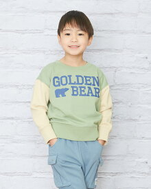 【50％OFF】配色トレーナー/キッズ/セール/201H2401ゴールデンベア Golden Bear 子供服