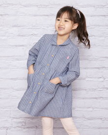 【50%OFF】ストライプワンピース/キッズ/セール/202D3800ギフト包装無料 100-130サイズ 子供服 春 夏 秋 おしゃれ ジュニア カジュアル シャツワンピース ゴールデンベア Golden Bear