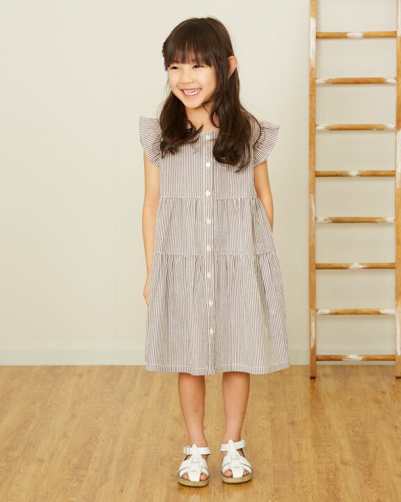 楽天市場】【50%OFF】Girlsヒッコリーワンピース/女の子/セール 