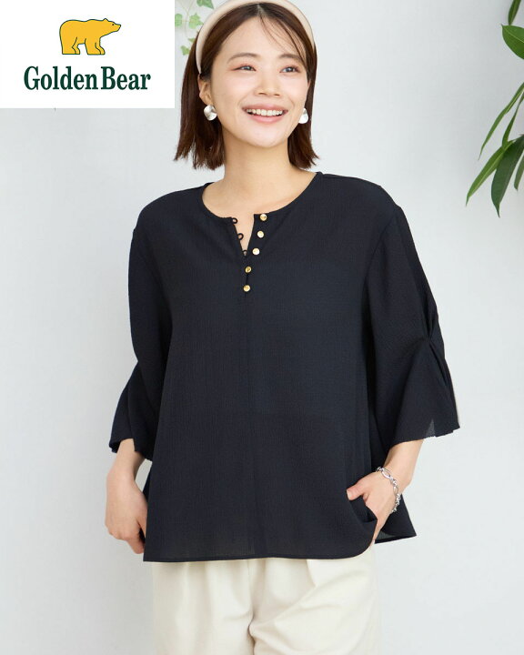 楽天市場】【50％OFF】【公式】ヘンリーネックブラウス/ウィメンズ 