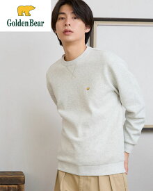 【50％OFF】【公式】クルーネックスウェット/メンズ/セール/314RC413/M-LL /プレゼント/ギフト包装無料 ゴールデンベア Golden Bear