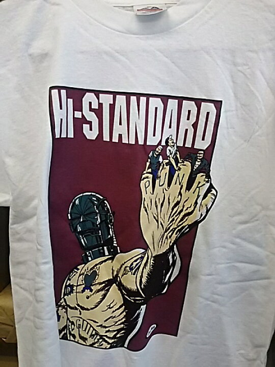 楽天市場】Hi-STANDARD ハイスタンダード バンドTシャツ Mサイズ 