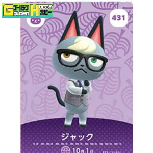 ���܂�ǂ��Ԃ̐X amiibo�J�[�h ��5�e �W���b�N No.431 ���X �A�~�[�{�J�[�h Nintendo Switch �C�V�� �l�R�Z�� �L�U�n ��l�C�L�����N�^�[ �Q�[���A�� �g���J