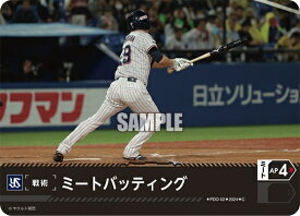 プロ野球カードゲーム ドリームオーダー セ・リーグ 東京ヤクルトスワローズ 戦術 ミートバッティング PDO-02 【C】