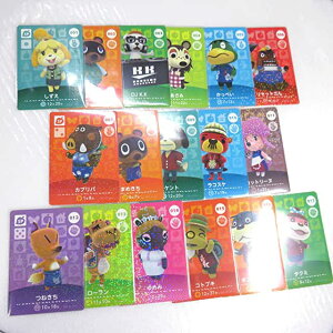 ǂԂ̐X amiibo J[h 1e SPRv 17Zbg