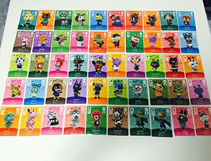 楽天市場】【新品】どうぶつの森 amiibo カード 第1弾 フルコンプ 100 