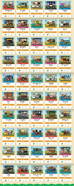 楽天市場】【新品】とびだせどうぶつの森 amiibo+ カード フルコンプ 