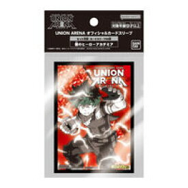 【在庫品/即発送】UNION ARENA オフィシャルカードスリーブ 僕のヒーローアカデミア【60枚入】