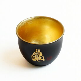 金箔 漆塗り 干支 ぐい呑み 「辰年」 工芸品 お祝い 父の日 母の日 贈り物 お正月 お祝い事 年賀