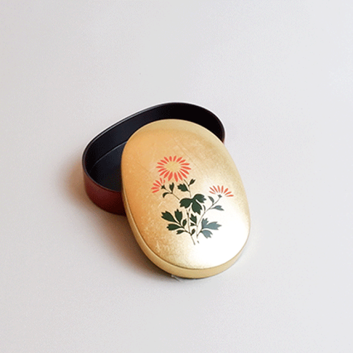 楽天市場】【金箔屋さくだ】小判楊枝入 菊 金沢箔工芸品 ギフト包装 の