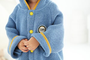 今治タオル ベビー バスローブ PLAIN FABRIC PF-05 ベビー ロゼット 吸水 薄手 速乾 タオル ギフト 内祝 誕生日 バースデー お祝い 出産祝 1歳 2歳 男の子 女の子 赤ちゃん ポンチョ ぽんちょ ローブ