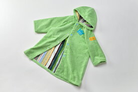 今治タオル バスローブ キッズ M サイズ MULTI-STRIPES ストライプ 吸水 薄手 速乾 子ども マルチ 縞々 刺繍 入園 入学 プレゼント ギフト 誕生日 バースデー お祝い 出産祝 パイル ポンチョ ぽんちょ キッズ フード プール 水着 日本製 今治 綿 コットン cotton