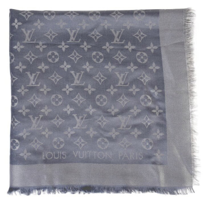 楽天市場】ルイヴィトン LOUIS VUITTON ショール モノグラム シャイン  