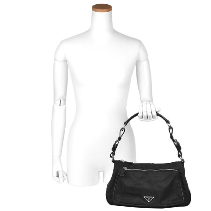 楽天市場】プラダ PRADA ワンショルダーバッグ ナイロン レザー NERO 