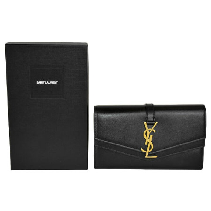 楽天市場】サンローランパリ SAINT LAURENT シュルピス 二つ折り 長 