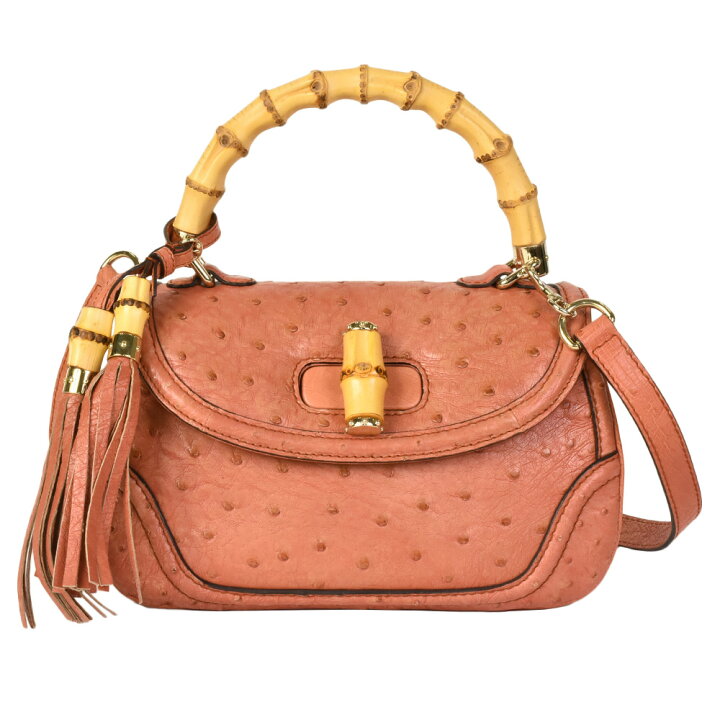 楽天市場】グッチ GUCCI ニューバンブー ショルダーストラップ付 2WAY 