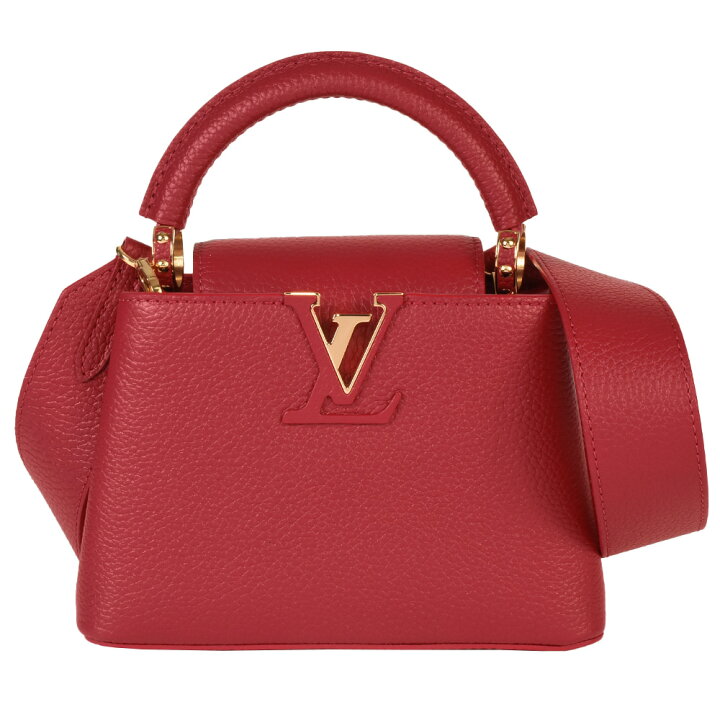 楽天市場】ルイヴィトン LOUIS VUITTON カプシーヌMINI スカーレット 