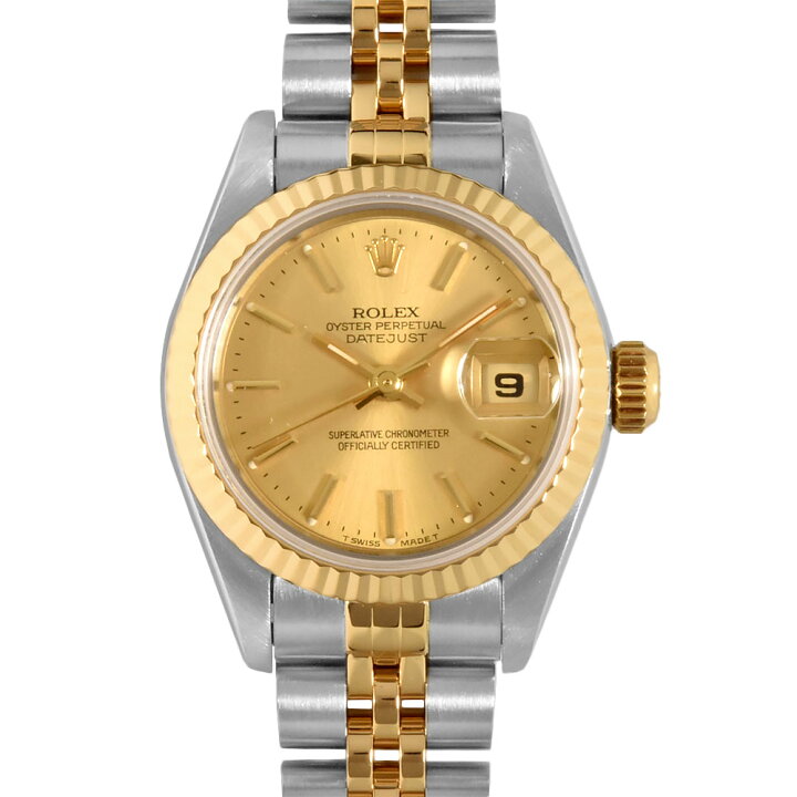 楽天市場】ロレックス ROLEX 69173 デイトジャスト W番 腕時計 自動巻 