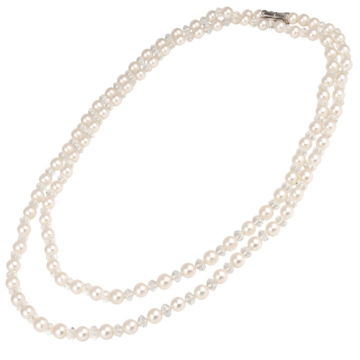 楽天市場】タサキ TASAKI ヴァリエ ネックレス シルバー パール 7.0mm  