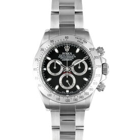ロレックス ROLEX 116520 コスモグラフ デイトナ G番(2010年頃製造) 腕時計 自動巻 ブラック文字盤 メンズ【中古】