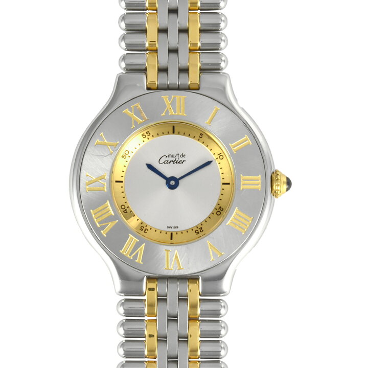 楽天市場】カルティエ Cartier 1330 マスト21 ヴァンティアン 腕時計 