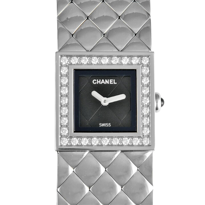 楽天市場】シャネル CHANEL H0489 マトラッセ バングルウォッチ 腕時計 