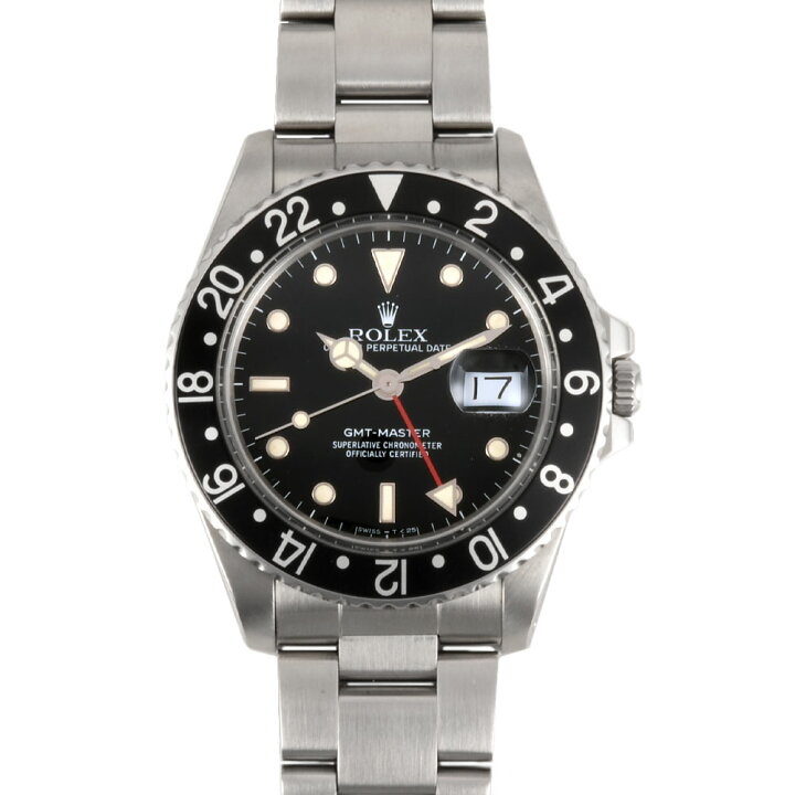 楽天市場】ロレックス ROLEX 16750 GMTマスター R番 腕時計 自動巻 