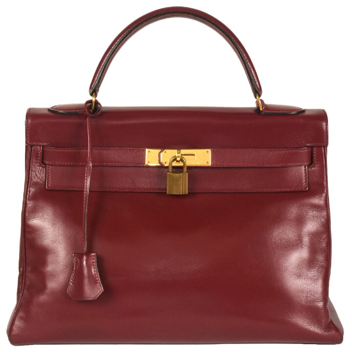 楽天市場】エルメス HERMES ケリー32 ハンドバッグ ボックスカーフ ○O 