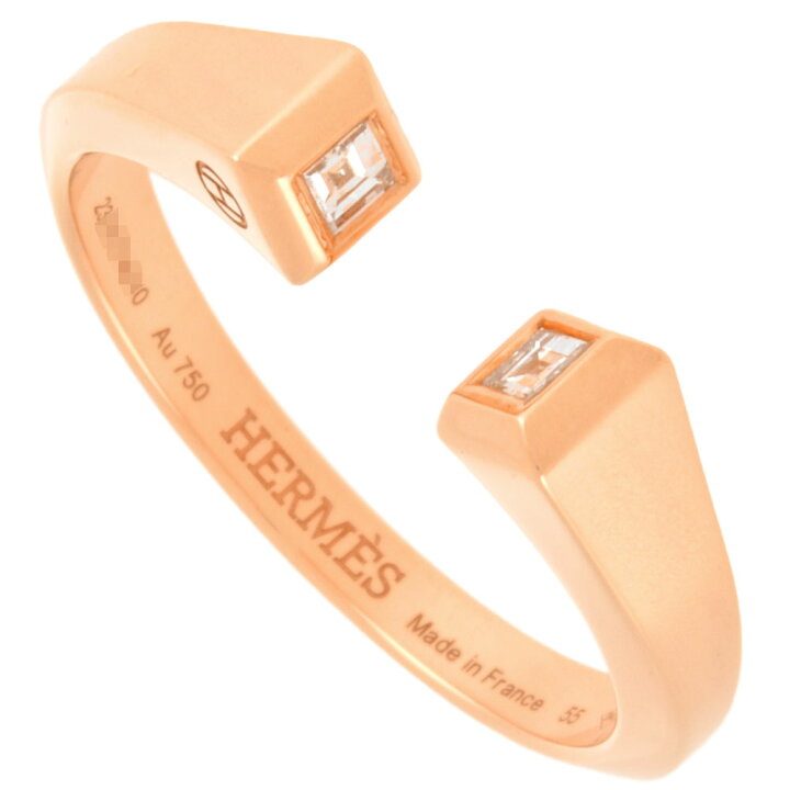 楽天市場】エルメス HERMES クルー ド フォルジュ PM リング 指輪  