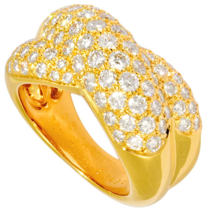 楽天市場】カルティエ Cartier コリゼ リング 指輪 #50 K18YG 