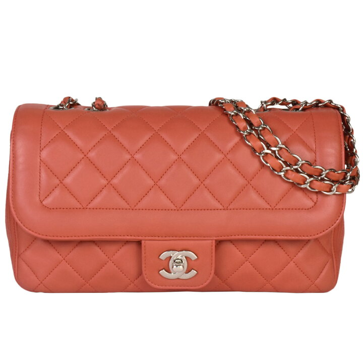 楽天市場】シャネル CHANEL ココマーク マトラッセ25 Wチェーン 
