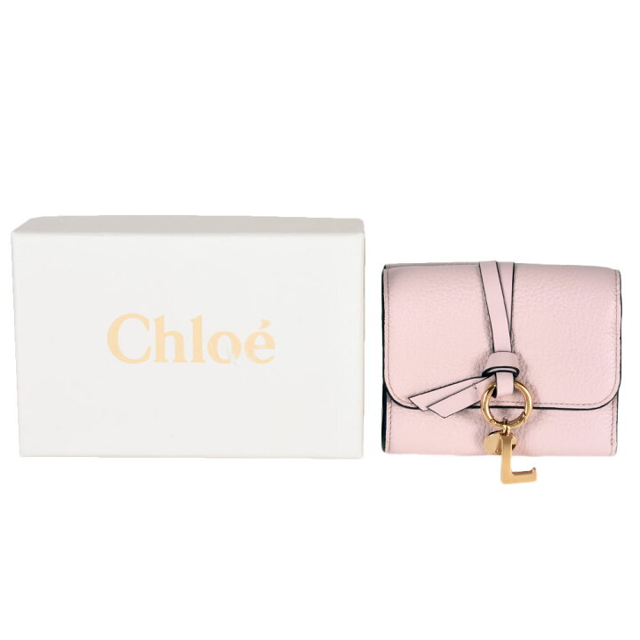 楽天市場】クロエ Chloe スモール トリフォールド ウォレット 三つ折り 