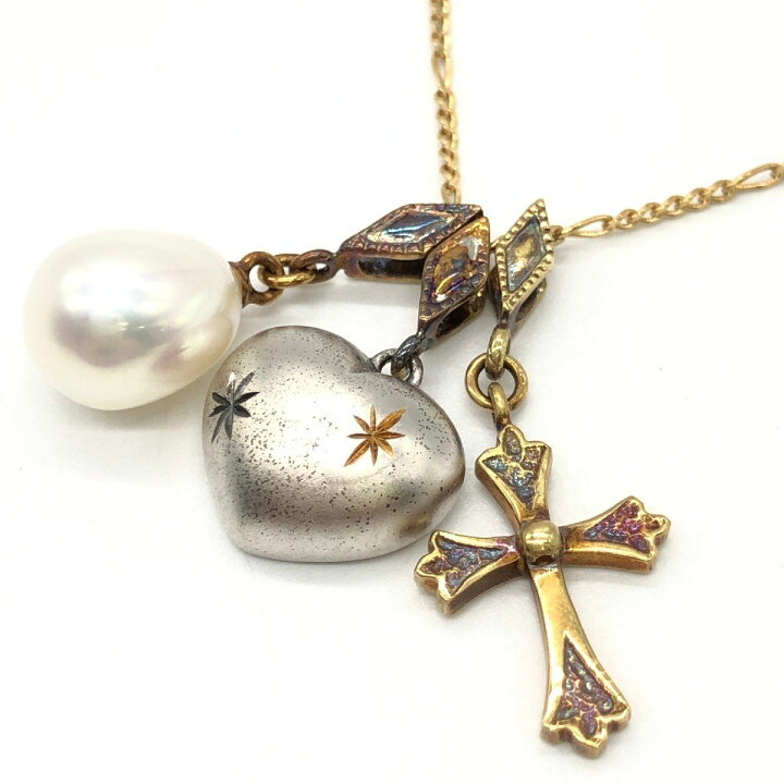 楽天市場】ミキモト MIKIMOTO ペルリータ PERLITA ネックレス K18YG 